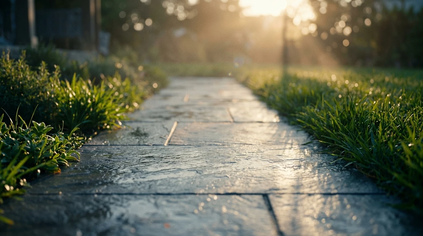 Pavaje și alei din piatră naturală: materiale, montaj și greșeli de evitat